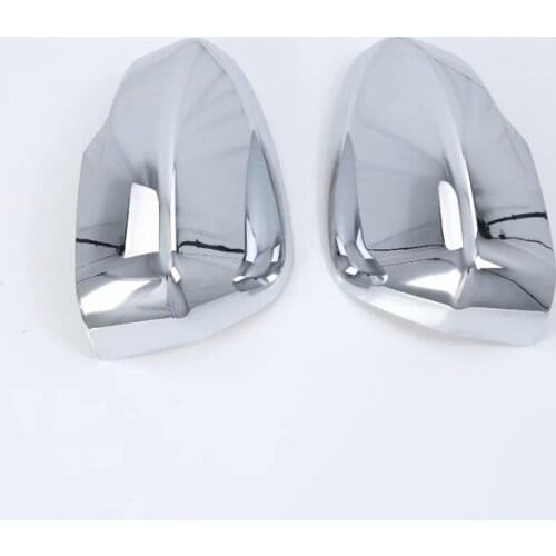 For Mitsubishi Eclipse Cross 2018 Car Accessories Exterior Side Door Rear View Mirror Cover Cap Trim ABS