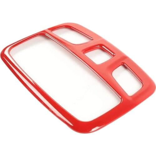 For Suzuki Jimny 2019 2020 Car ABS Inner Roof Front Reading Light Lamp Cover Trim Frame Stickers Accessories