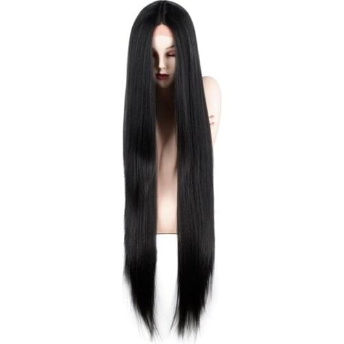 JINGFA Black Wigs