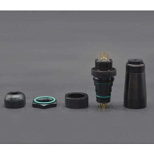 ROV OpenROV Diy Kit High Current 20A 200m Depth Closure Connector Waterproof Aviation Plug Watertight Underwater Vehicle