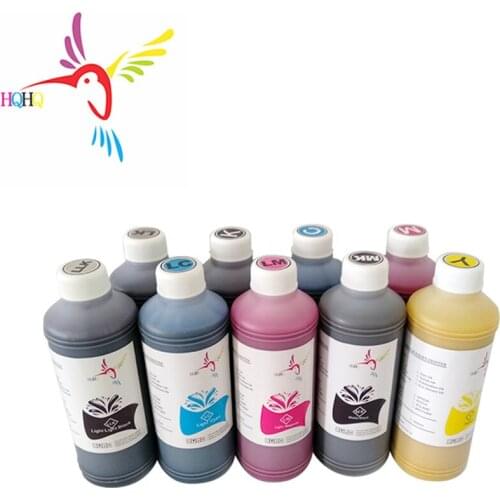 9Colors 500ml Dye Ink Bulk Ink Use for EPSON 7908/9908/7890/9890 Printer Dye Ink 11880/11880C for Epson 7890