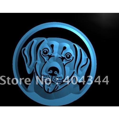 LB673- Labrador Retriever Dog Pet LED Neon Light Sign home decor crafts