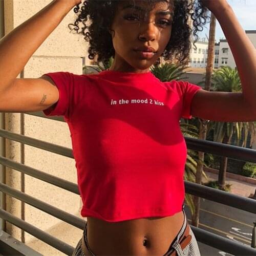 Женские футболки с надписями Momoluna China At AliExpress