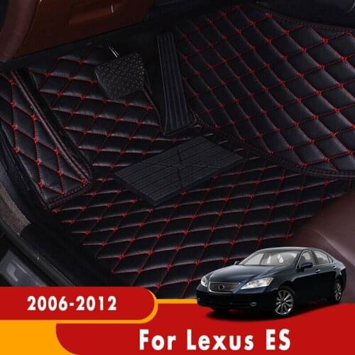 For Lexus ES ES350 ES240 2012 2011 2010 2009 2008 2007 2006 Car Floor Mats Carpets Custom Styling Cover Car Interior Accessories