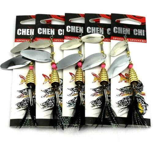 NEW 10PC/SET 7 type large fishing lure spoon bait articles fly fishing fish tackle free shipping