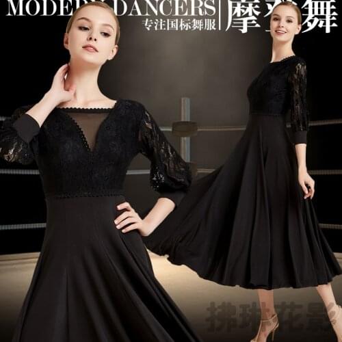 New ballroom dance competition dress dance ballroom waltz dresses standard dance dress women ballroom dress Y034