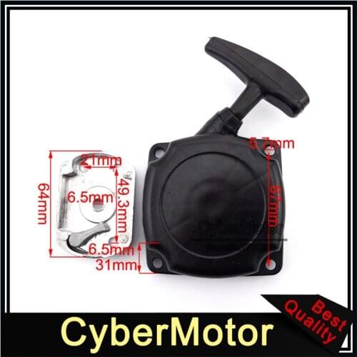 Pull Start Recoil Starter Claw Pawl Cog For 2 Stroke 33cc 36cc 43cc 49cc Engine Petrol Gas Goped Stand Up Scooter Gsmoon