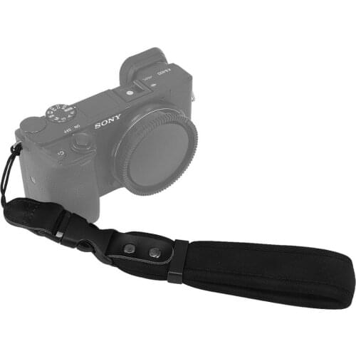 Haoge Camera Hand Wrist Strap with 2 Connections for Canon Nikon Sony Fujifilm Ricoh DSLR SLR Mirrorless Point & Shoot Cameras