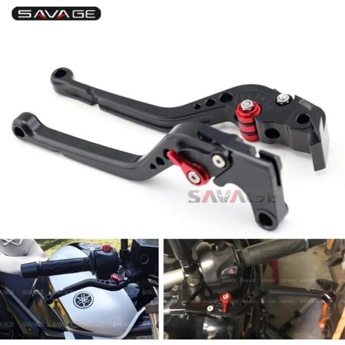 Brake Clutch Levers For YAMAHA FZ6 FAZER 2004 N/S FZ1 FAZER 2006 FZ8 2012 XJ6 XJ6F Diversion Motorcycle Accessories Long Lever