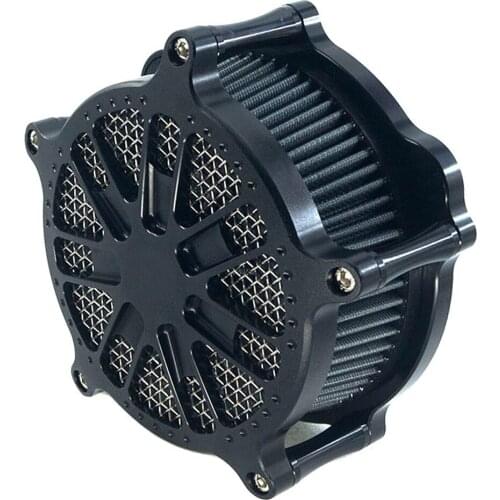 Motorcycle Intake Air Cleaner Filter Slam Venturi For Harley Sportster 883 XL 1200 Softail Dyna Touring Road King Street Glide