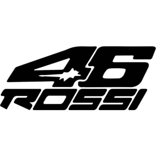 Off-road Racing Car Sticker 46 Rossi Funny Vinyl Waterproof Sunblock Decal Car Personalized Accessories Sticker, 20cm*8cm