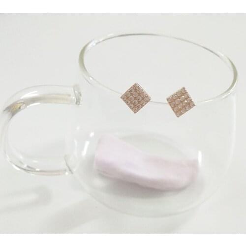 Geometric figure New Fashion Accessories 925 Sterling Silver Earrings For Women From BESTE FOOK JEWELRY