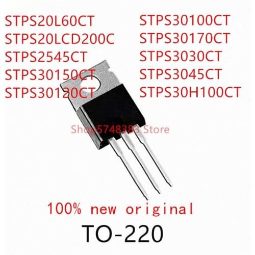 10PCS STPS20L60CT STPS20LCD200C STPS2545CT STPS30150CT STPS30120CT STPS30100CT STPS30170CT STPS3030CT STPS3045CT STPS30H100CT