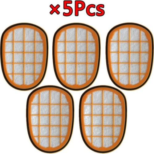 5Pcs Vacuum Cleaner Replacement Parts Hepa Filter For Philips FC6822 FC6823 FC6827 FC6908 FC6906 FC6904 Motor Hepa Filter