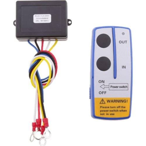 Auto Replacement 12V Wireless Winch Remote Control Kit for Car Vehicles KLS-203