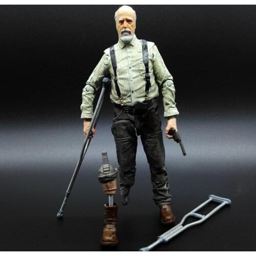 Wolking Dead Figures Action Figures 5inch Residents Evil Hershel Greene Zombies Joint Movable Doll Toy Macfarlane