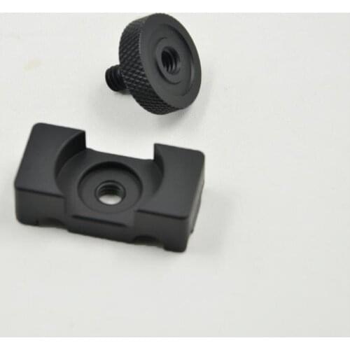 DSLR Camera Cable Cord Solid Lock Date Line Clamp Storage 5 Slot 1/4" For Tripod