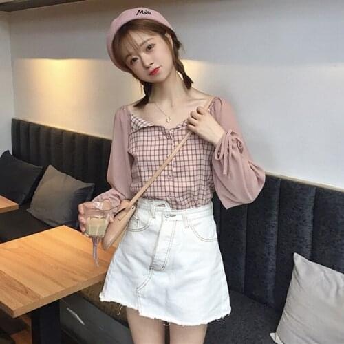 Розовые блузки KADUWAKI China At AliExpress