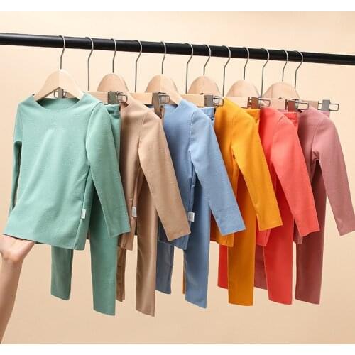 High technology Thermal Underwear Sets Children clothing Seamless Underwear For Boys girls clothing Autumn winter Kids Clothes