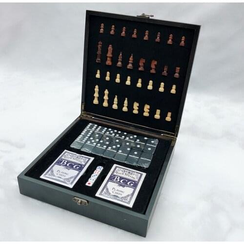 Top Chess Drinking Game 3 In 1 Knight Medieval Boardgame Mini Gift Wooden Chess Book Retro Juegos De Mesa Recently Super Hot