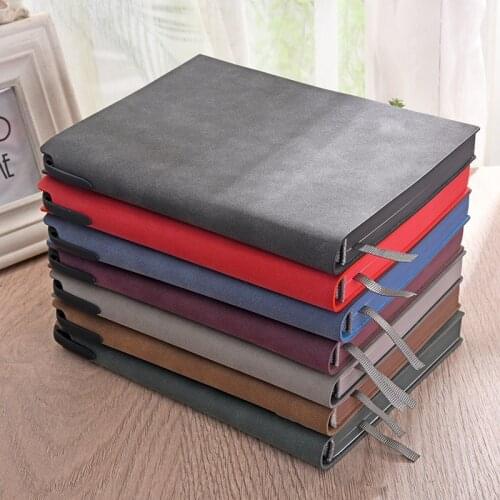 New A5 leather notebook Cover Agenda 2020 Student Notepad Travelers Notebooks Daily Week Monthly Planner Office Stationery Gift