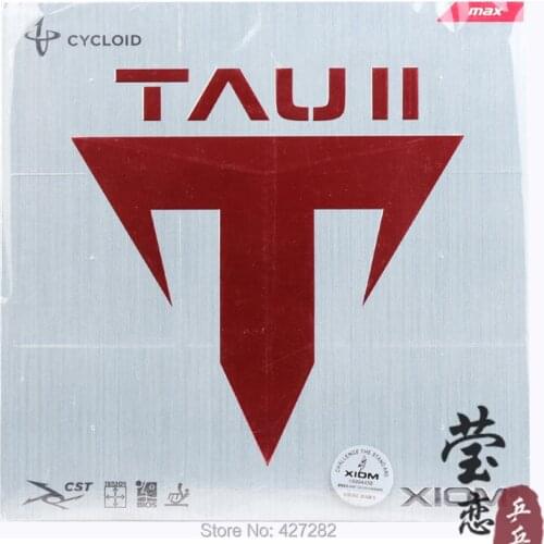 Original XIOM TAU 2 table tennis rubber 79-015 made in Germany shaped offensive loop ping pong game XIOM rubber