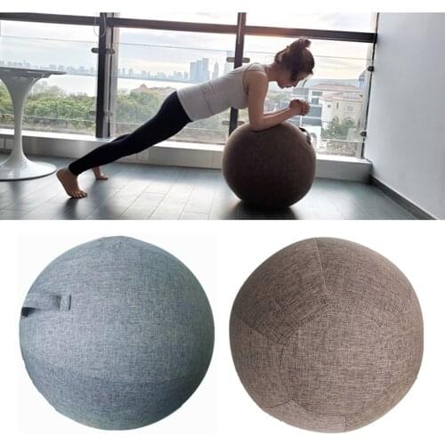 Premium Yoga Ball Protective Cover Gym Workout Balance Ball Cover and Bottom Ring for Yoga Gym Exercise Fitness Accessories
