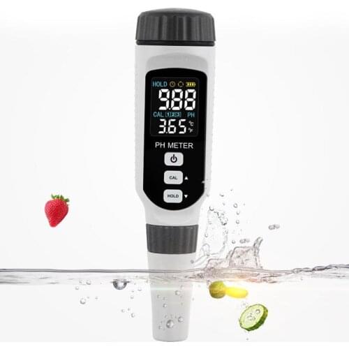 PH Tester PH818 Portable Pen Type Professional PH Water Quality Tester PH Meter Measurement
