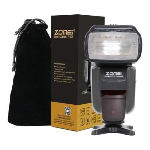 ZM580T TTL High Sync Speed Flash Speedlite Speedligt Flash For Nikon DF D5500 D3200 D5200 D5300 D7000 D7100 D610 D750 D90