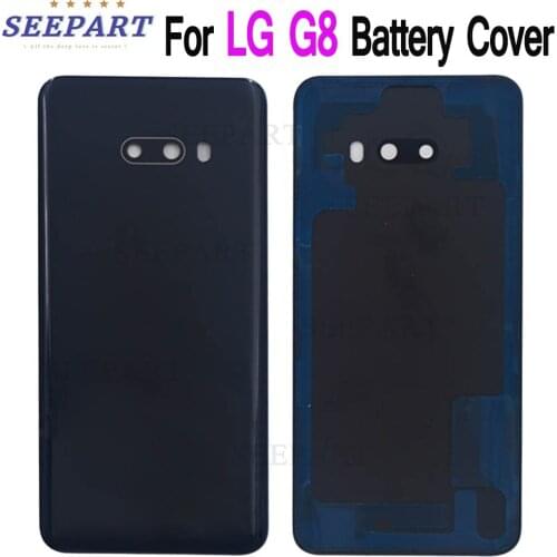 For LG G8 ThinQ Battery Cover Back Housing Glass Rear for G8 ThinQ G820 G820N G820QM7 6.1"Rear Panel With Adhesive Replacement