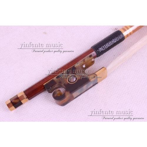1 pcs Brazilwood Violin Bow 4/4 Straight Best Model fr og Round Stick #R35
