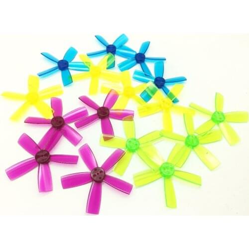 2 Pair 1935 5-Paddle propeller 50mm Props 1.9inch propeller for 70-100mm Mini FPV Racing Quadcopter Drone frame kit
