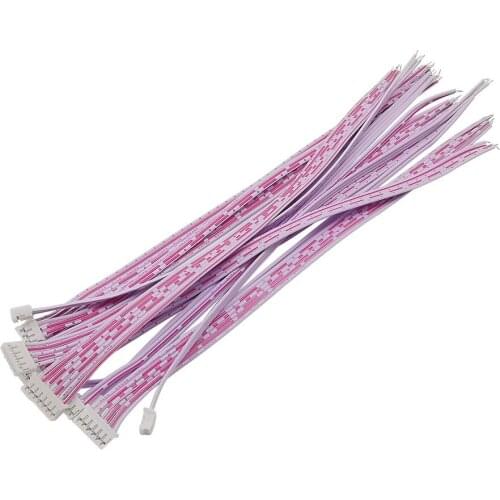 5Pcs 20CM JST PH2.0 Female Plug Terminal Electronic Connection Cable Wire Connector 2P 3P 4P 5P 6P 7P 8P 9P 10 Pin 26AWG