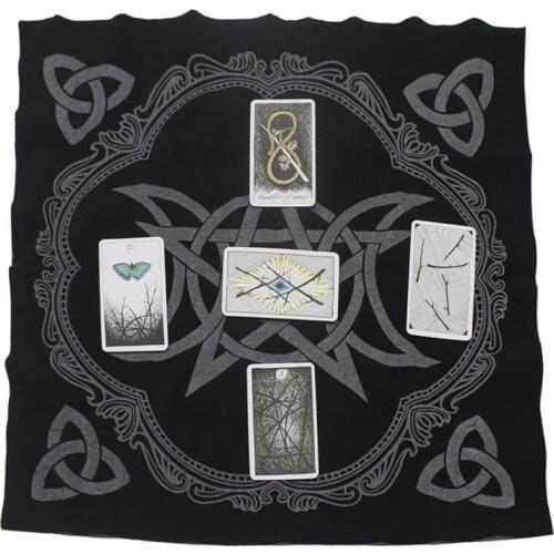 Altar Tarot Tablecloth Flannel Variety Style Tarot Cloth Divination Napkin Tarot Cards Bag Party Table Cloth Decorations