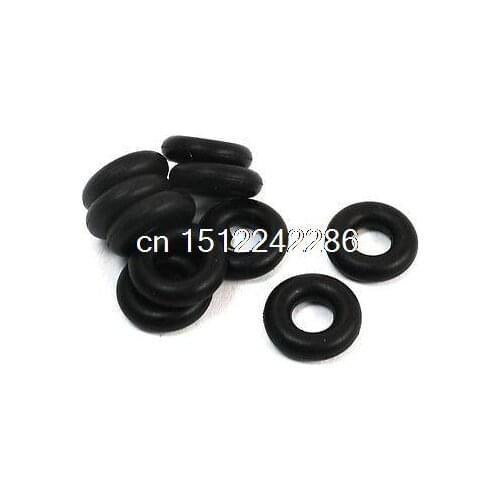10PCS Black Rubber Oil Seal O Ring Sealing Gasket Washers 14mm x 4mm