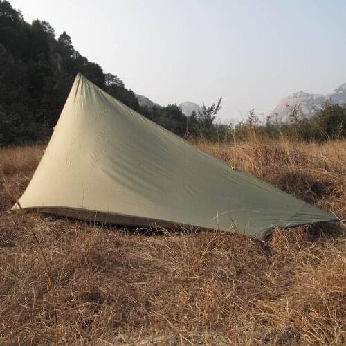 Black Hawk extreme Super light weight only 870 grams of double layers 1-2 people mountain lightweight gauze tent