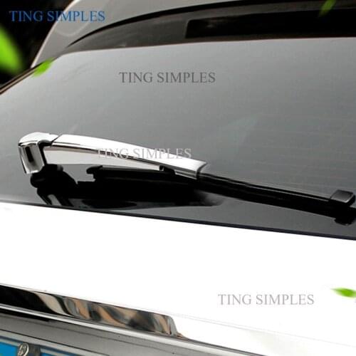 For Mercedes-Benz GLC (X253) 260 200 300 2016 2017 2018 ABS Chrome Moulding Trim Rear Window Windshield Wiper Arm Blade Cover
