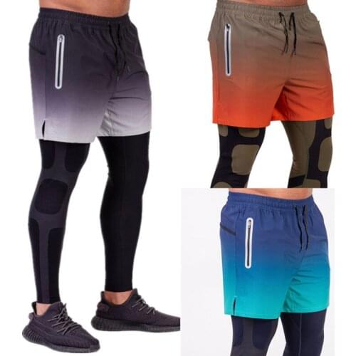 2021Men Casual Breathable Quick Dry Pants Pockets Beach Sport Shorts Mens Short Summer Male Pant with Pocket Breathable