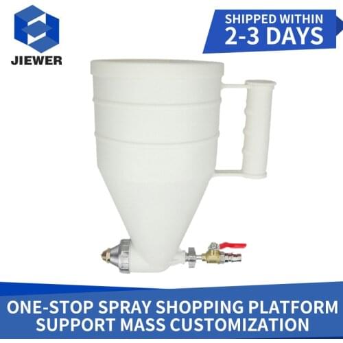 Real Stone Paint Spray Gun For Exterior Wall Diatom Mud Stone Paint Spray Ball Coating Machine Tool Plastic Sandblasting Pot