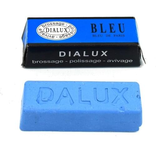 BLUE ROUGE DIALUX JEWELERS POLISHING WAX COMPOUND VERT DIALUX JEWELRY POLISH 1 BAR