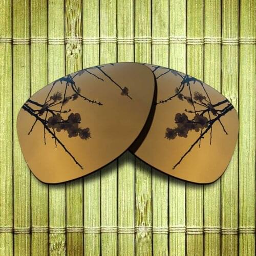 Polarized Replacement Lense For-Oakley Dispatch 2 Sunglasses Frame True Color Mirrored Coating - Copper Color Available