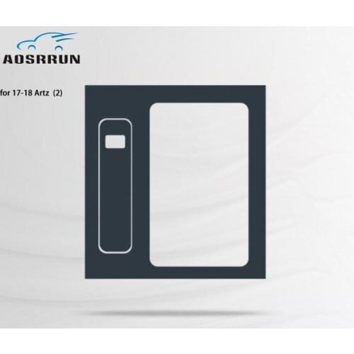 For Mazda 6 2017 2018 Central control panel film Transparent protective film Full foil Car Accessories
