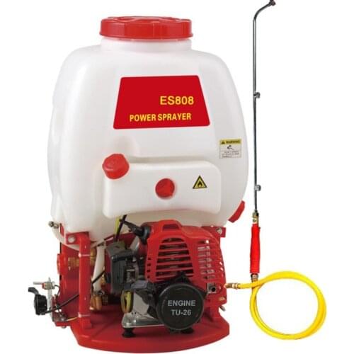 Knapsack Sprayer ES808 Water Sprayer Pulverizador Oil Burner Backpack Garden Sprayer Power Mist Duster Agriculture Tools Machine