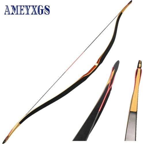 Archery Traditional Bow 20-50lbs Right Left Handed Archery Practice Outdoor Training Hunting Accessories Shooting Camping
