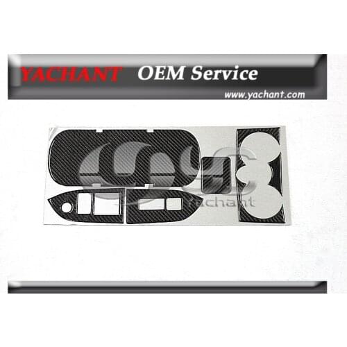 Black Carbon Interior Trim Fit For Subaru BRZ ZC6 Toyota FR-S FT86 ZN6 GT86 LHD