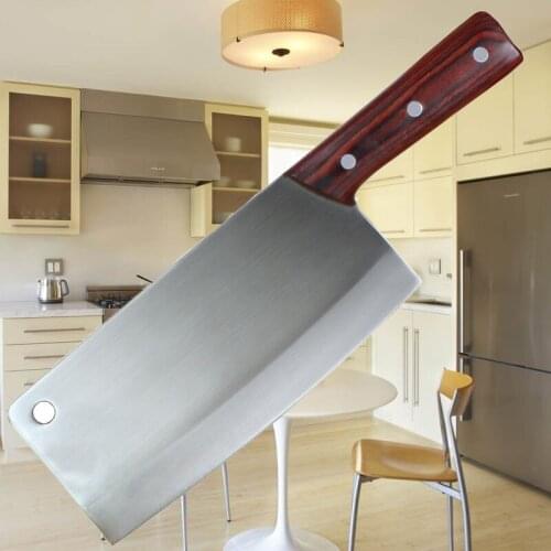 Liang Da Traditional Handmade Cutting Knife Chinese Style Chef Specialized Knives Cleaver Sharp Household Vegetables Meat Knife