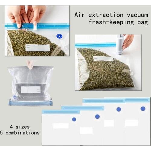 1pcs Vacuum Compression Bag Storage Bag With Valve Transparent Foldable Household Storage Bag Clothing Storage Bag Vacuum Bag