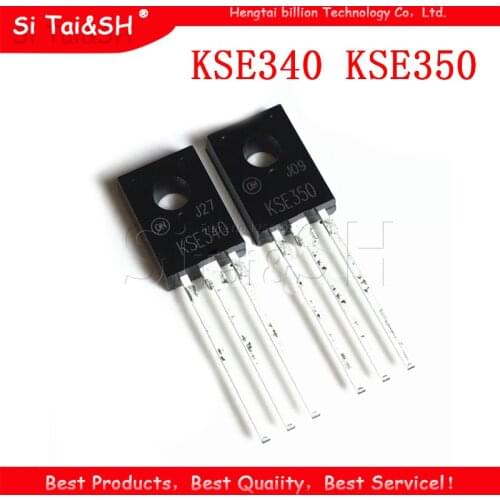 10pcs (5PCS MJE340 + 5PCS MJE350 ) TO-126 KSE340 KSE350 TO126 new original amplifier tube