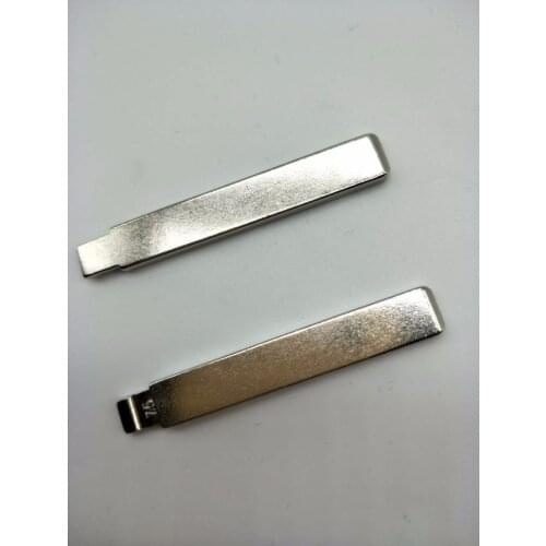 10Pcs/lot Best Metal Blank Uncut Flip Remote Key Blade Type NO.75 for Geely Panda