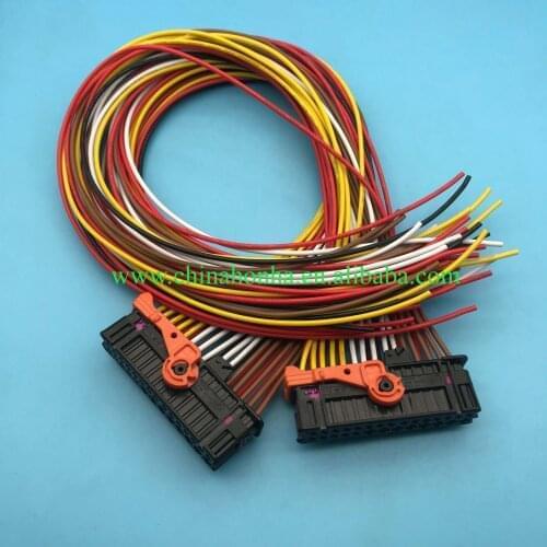 2/5/10 pcs Guard against theft defensive alarm Anti Theft 28 pin connector or wire harness or rubber cover 1K0 937 702C